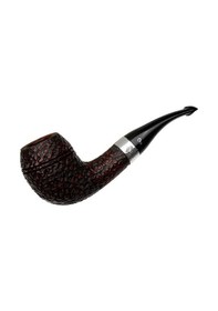 Resim Peterson Sherlock Holmes Rusticated Deerstalker 9mm. Filtreli Vulcanite Saplı Pipo 205688 