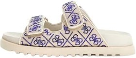 Resim Guess Fadeliza 4G Taş Logolu Cırt Cırtlı Terlik FLJFDZFAB19 Bayan TERLİK FLJFDZ FAB19 CREAM 