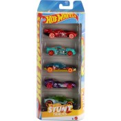 Resim Hot Wheels Beşli Araba Seti Stunt Tracks JBJ81 