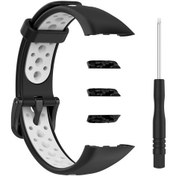 Resim Dinosaurs Huawei Band 6 / Honor Band 6 İçin Nefes Silikon Kayışı -2614 