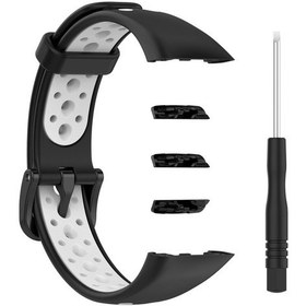 Resim Dinosaurs Huawei Band 6 / Honor Band 6 İçin Nefes Silikon Kayışı -2614 