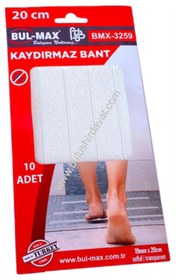 Resim Bulmax 19mm20cm Banyo Kaydırmaz 10lu Bmx-3259 