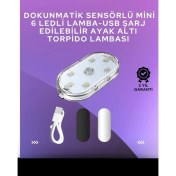 Resim USB Şarjlı, 3 Saat Kesintisiz Çalışan Araba Atmosfer Işıkları 