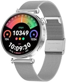 Resim Spovan Papillon Iris AMOLED Ekran Nabız Uyku Takibi Sesli Görüşme Akıllı Saat 