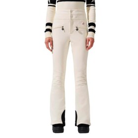 Resim Perfect Moment Aurora High Waist Flare Ski Pants Kadın Beyaz Kayak Pantolonu 