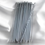 Resim 30 adet Ciğer Şiş Kare Burgulu,kuşbaşı Et Şiş,çöp Şiş,mangal Şişi 