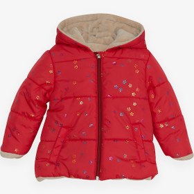 Resim Kız Bebek Mont Renkli Sim Desenli Narçiçeği (6 Ay-2 Yaş) 