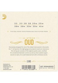 Resim D'addario Ej95 Ej Serisi Ud Tel Seti 