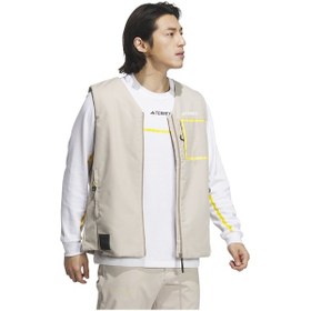 Resim Adidas National Geographic Vest Erkek Outdoor Su Tutmaz Yelek Il8993 Krem 001 
