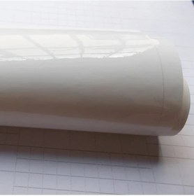 Resim Beyaz Renk Dayanıklı Araç Motor Mobilya Folyosu 126cm X 20 Cm 