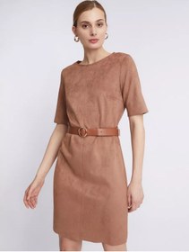 Resim Zolla Kadın Elbisesi 177817946 Kahverengi 