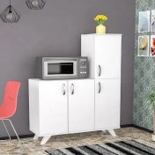 Resim BMdekor Çok Amaçlı Dolap Raks Beyaz 