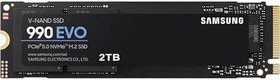 Resim Samsung 990 EVO2TB 5,000 MB/s, PCIe 4.0 x4/ 5.0 x2 NVMe M.2 (2280) SSD (MZ-V9E2T0BW) 