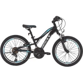 Resim Bisan BİSAN BUFFALO ÇOCUK BİSİKLETİ 30 CM V 24 JANT 18 VİTES MAT SİYAH MAVİ 