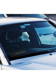 Resim RiverWorld River World Araç İçi Fosforlu Telefon Numarası Numaratör 