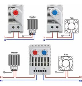 Resim Demex Termostat Fan ve Isıtıcı Kontrolü 