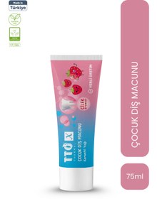 Resim TTO X Çocuk Diş Macunu Çilek Aromalı 50ml 