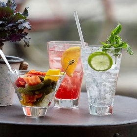 Resim Decorium Baguette 280 ml Cam Viski Bardağı 8 - 01010043 