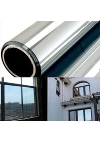 Resim Black Master Aynalı Cam Filmi 75 Cm X 3 Metre Ev - Ofis - Balkon 