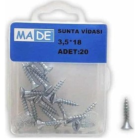 Resim Made Sunta Vidası 3.5X18 ( 1 Kutu:20 Adet) St-27 