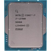 Resim INTEL CORE i7 13700K 54MB 16çekirdekli O\u002FB UHD 770 1700p 125w Kutusuz+Fansız 