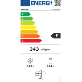 Resim Samsung RT53K636RSL F Enerji Sınıfı 531 Lt No-Frost Buzdolabı 