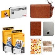 Resim Kodak Mini 2 Retro - Taşınabilir Fotoğraf Yazıcısı + BUNDLE ( Beyaz ) 