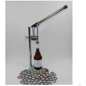 Resim Büyük Boy Gazoz Soda Kapağı Kapatma Makinesi 1000 Kapak Gümüş 