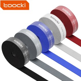 Resim Toocki Kablo Düzenleyici Yırtılabilir Kablo Yönetim Organizatörü, Telefon Aksesuarları ve Kablolar için Tel Sarıcı Bağlar 