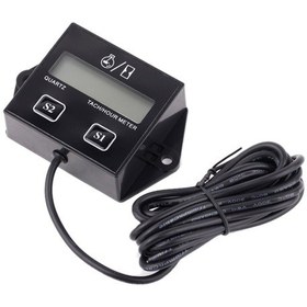 Resim Vkemall Srt-11a Lcd Motor Devir Saati Ve Çalışma Süresi Ölçer, Su Geçirmez, Bakım Aralığı Ayarlanabilir 