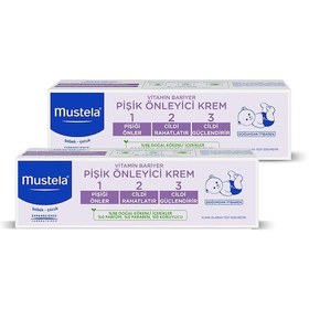 Resim Mustela Vitamin Barrier Pişik Kremi 100ml 2 Adet 