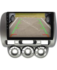 Resim Navecron Honda Jazz 2002-08 Analog Ac Androıd Multimedya Gerçek 2/32 Kablosuz Carplay Geri Görüş Kameralı 
