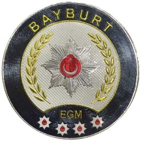 Resim ÇUKUROVA ÜTÜ BAYBURT P o l i s Kol Arması 3D Plastik TPU, Yeni Tip, Cırtlı, Standart Ölçü, 1.sınıf Kalite 