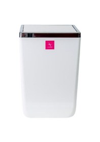 Resim Primanova Toskana Beyaz Tuvalet Fırçası ve 6Lt Çöp Kovası 