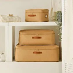 Resim 3'lü Jüt Hurç Set 