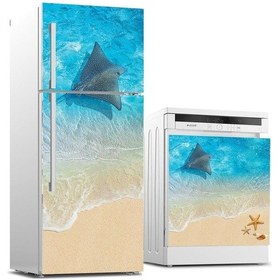 Resim Buzdolabı Ve Bulaşık Makinası Beyaz Eşya Sticker Kaplama Vatoz De 