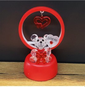 Resim Işıklı Kırmızı I Love You Ayıcık - 9004665049061rx8 