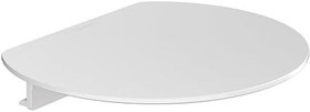 Resim hansgrohe WallStoris duş rafı, duş rafı, lavabo, banyo aksesuarı, banyo aksesuarı, delme gerektirmez, mat beyaz 