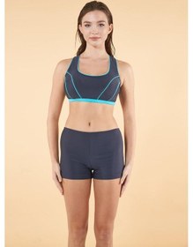 Resim Estiva Free-set Büstiyerli Şortlu Bikini Takım Antrasit 