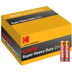 Resim Kodak 60 Adet Çinko Karbon Shrink Ince Pil 