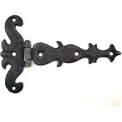 Resim Skygo Antika Tarz Dekoratif Pirinç Kuyruklu Kelebek Menteşe - 94x147 mm, Oksit 