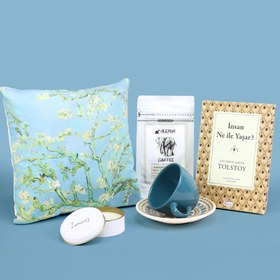 Resim İnsan Ne ile Yaşar Kitaplı Hediye Seti 