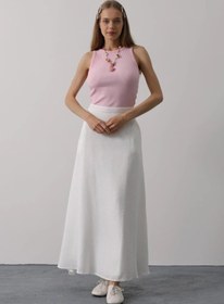 Resim Genel Markalar Evyora Keten Etek - Beyaz 