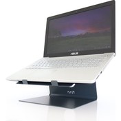 Resim Laptop Standı - Laptop Yükseltici - Notebook Standı - Metal - Antrasit Gri - SLS1 