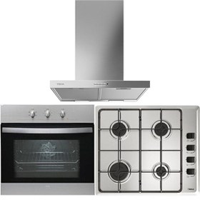 Resim Inox Ankastre Set (DSJ 650 - HE 715 SS - HLX 640 KB) 