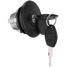 Resim Yamaha Jog90 İçin Dayanıklı Kilitli Yakıt Deposu Kapağı Siyah. 