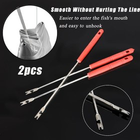Resim 2 Adet Hızlı Ve Kolay Balıkçı Kanca Çıkarıcı - Çıkarıcı Ve Ayırıcı Balıkçılık Aracı, Hızlı Ve Ağrısız Kanca Çıkarma, Balıkçılık Malzemeleri 