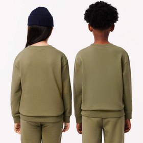 Resim Lacoste Classic Çocuk Haki Sweatshirt 