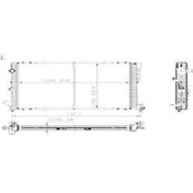 Resim KALE OTO Radyatör 0520202PA Su Radyatörü Laguna I 1.8 2.0 16V N7Q Ac 2 Sıra Pa Sıstem 635X441X47 