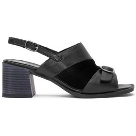 Resim Venüs 2510912y Kadın Deri Sandalet Siyah 